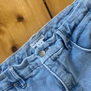 Good American skinny jeans. High waisted, 43” long, size 12/31